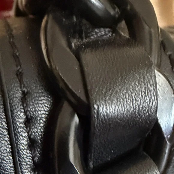 Aldo Black Structured Satchel - Picture 13 of 15